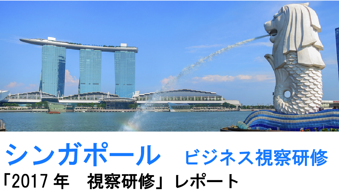 シンガポール視察研修　「2017年11月 視察研修」レポート